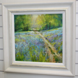 Bluebell Path by Steve McLoughlin