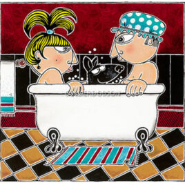 Bath Interupted By Sue Denim X