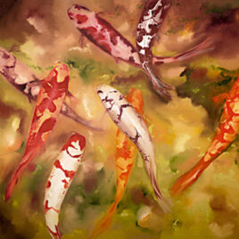 Dance Of Light I By Julie Ann Scott X