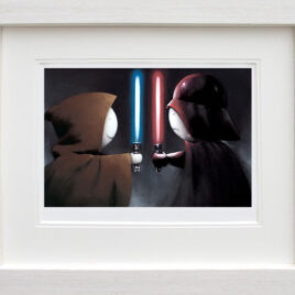 Good V Bad Framed
