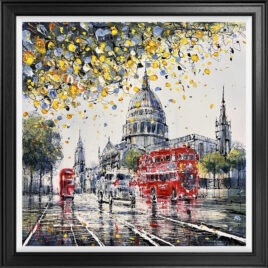 St Paul's Rush Hour, by Nigel Cooke