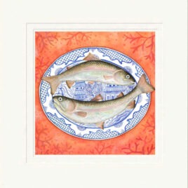 Trout and Willow Pattern, by Jane Ray